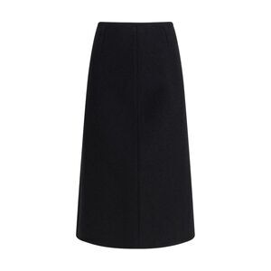 RIER Black Fleece Wool Women's Skirt